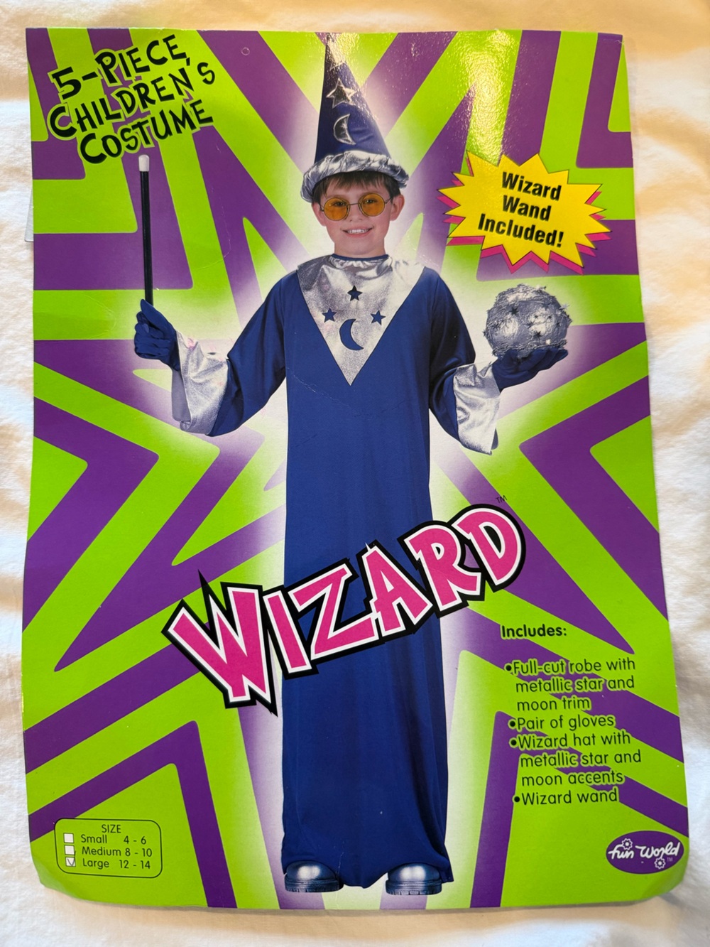 FunWorld Children’s Wizard Costume Vintage